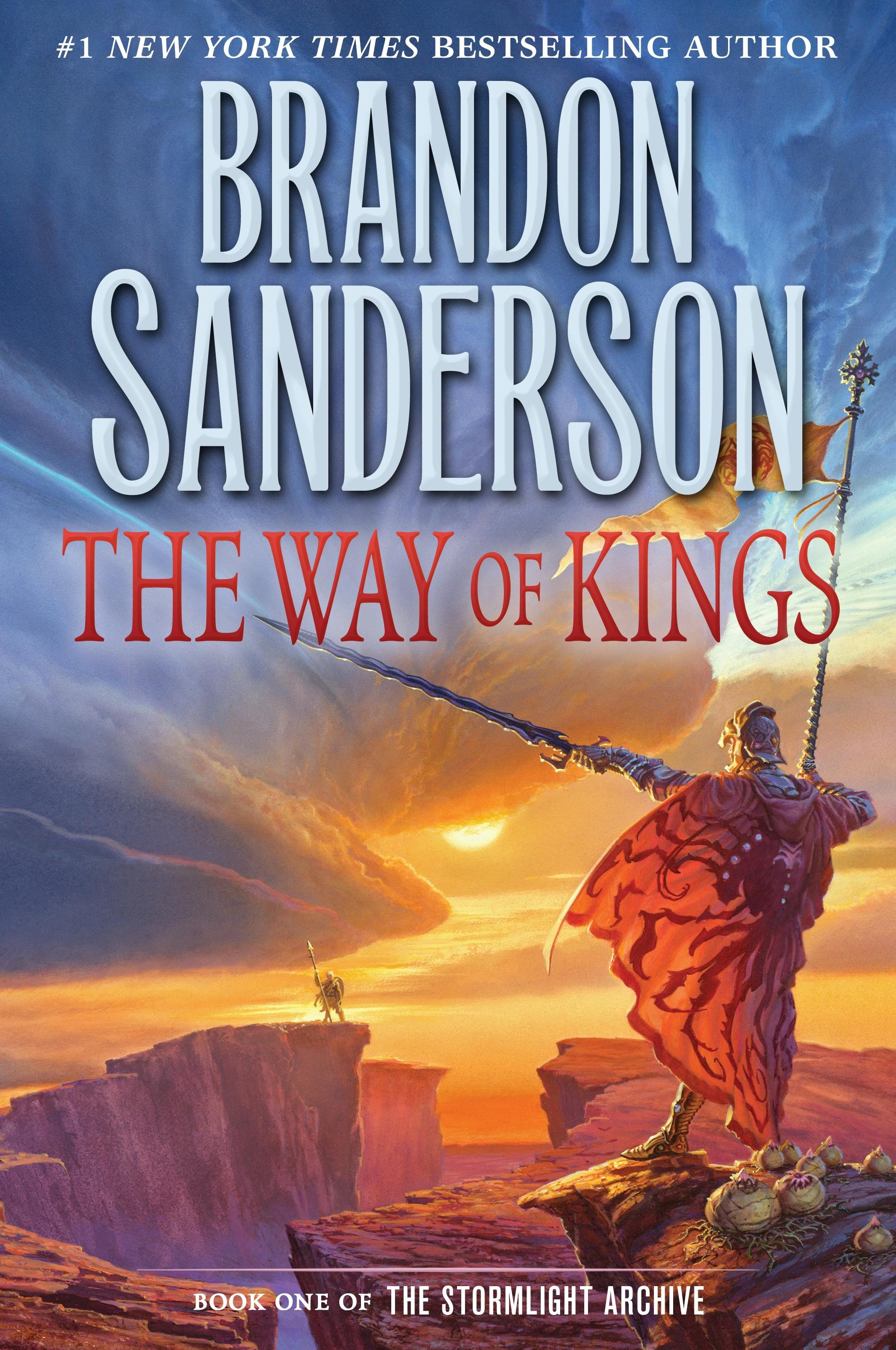 Cover of The Way of Kings, the first Stormlight book